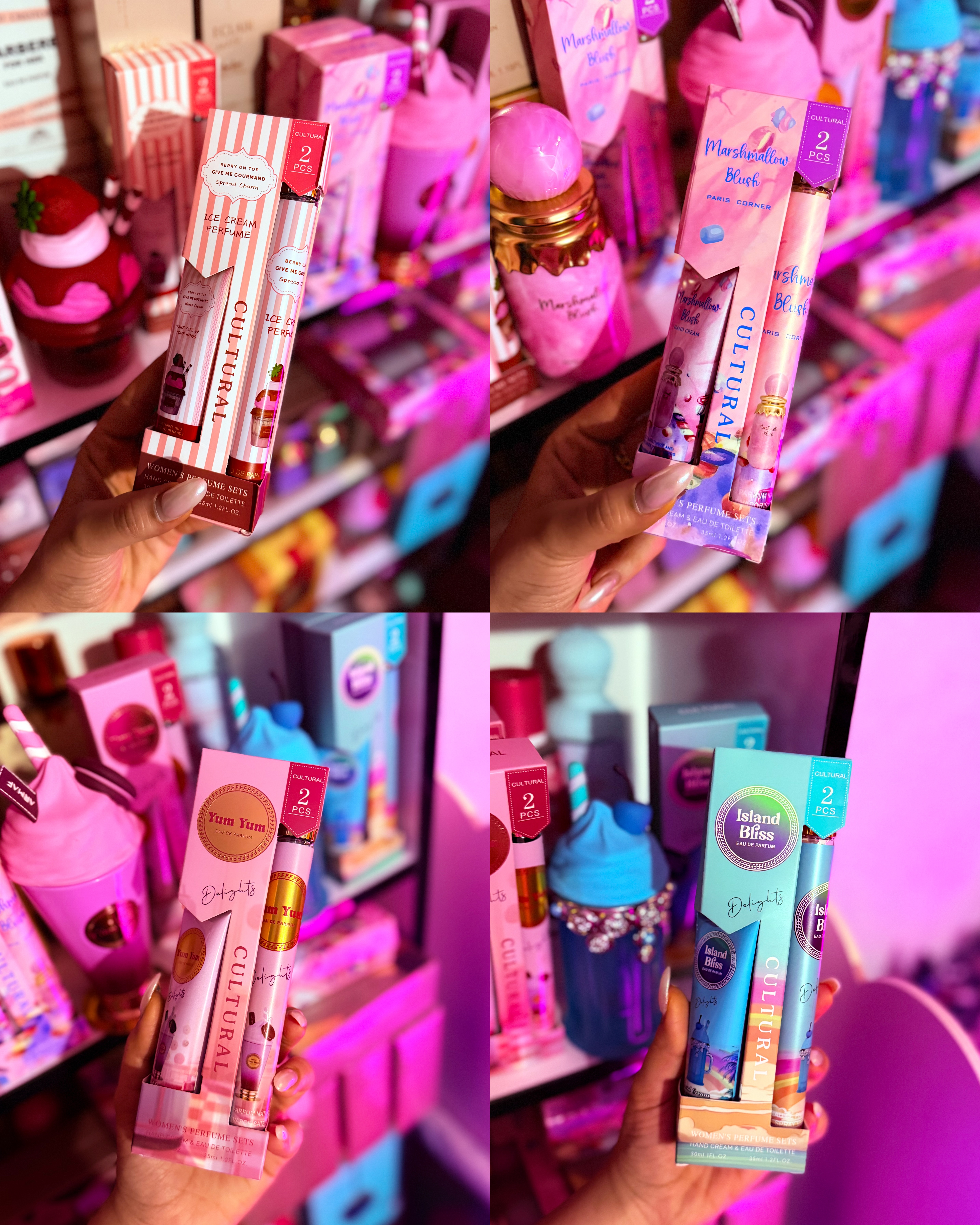 پک عطر و کرم دست